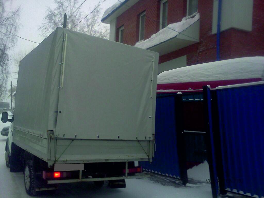 Прямоугольный тент на грузовик Газель в Волгограде